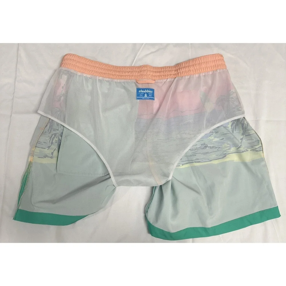 Chubbies Men Size XL The Coastals 5.5